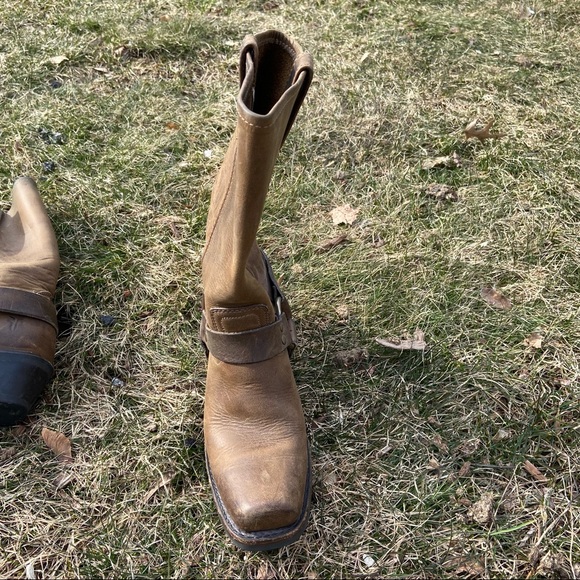 FRYE Harness 12R Ladies Iconic Boots Size 7 - Picture 12 of 12